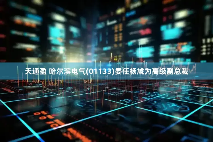 天通盈 哈尔滨电气(01133)委任杨虓为高级副总裁